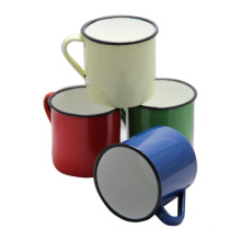 Tomada Personalizada 6/7/8/9/10/11 / 12mm Esmalte Tea Coffee Mug Cup
